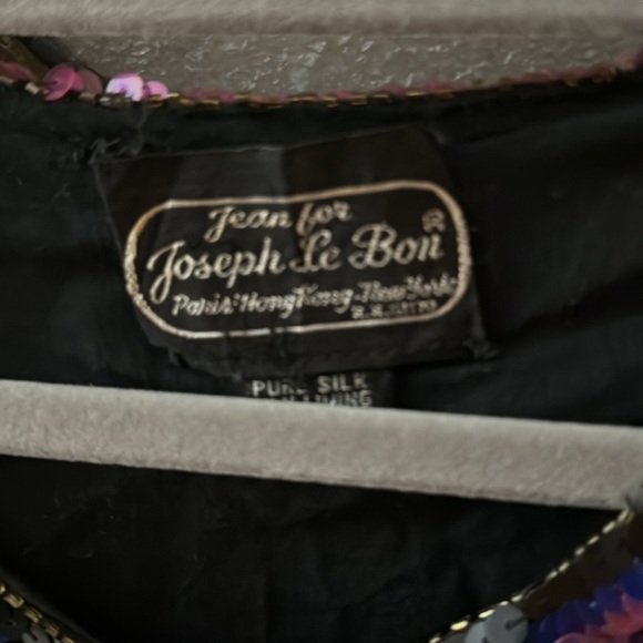 Vintage 1980’s Sequin Shimmer Glam Evening Long sleeve Jacket Cardigan Small - Picture 4 of 7